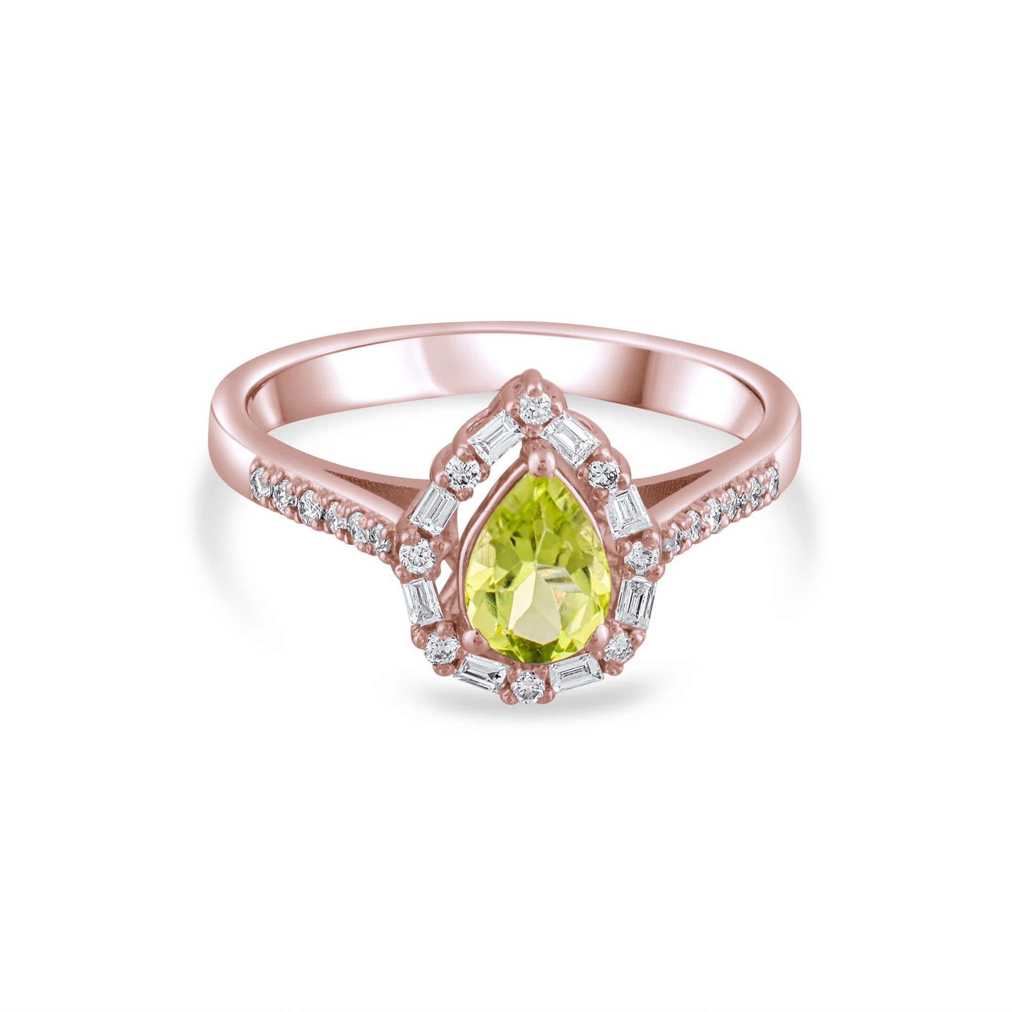 1.11 Carat Natural Diamond and Citrine Ring – Fine Jewelry Design - Gold Stone Diamond