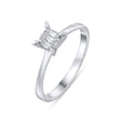 0.11 Carat Natural Baguette Diamond Ring - Gold Stone Diamond