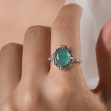 3.63 Carat Natural Diamond and Emerald Ring – Fine Jewelry Design - Gold Stone Diamond