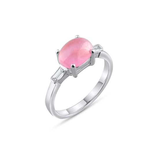 3.40 Carat Natural Diamond and Tourmaline Ring – Fine Jewelry Design - Gold Stone Diamond