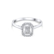 0.15 Carat Natural Baguette Diamond Ring – Fine Jewelry Design - Gold Stone Diamond