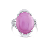 18.68 Carat Natural Diamond and Tourmaline Ring – Fine Jewelry Design - Gold Stone Diamond