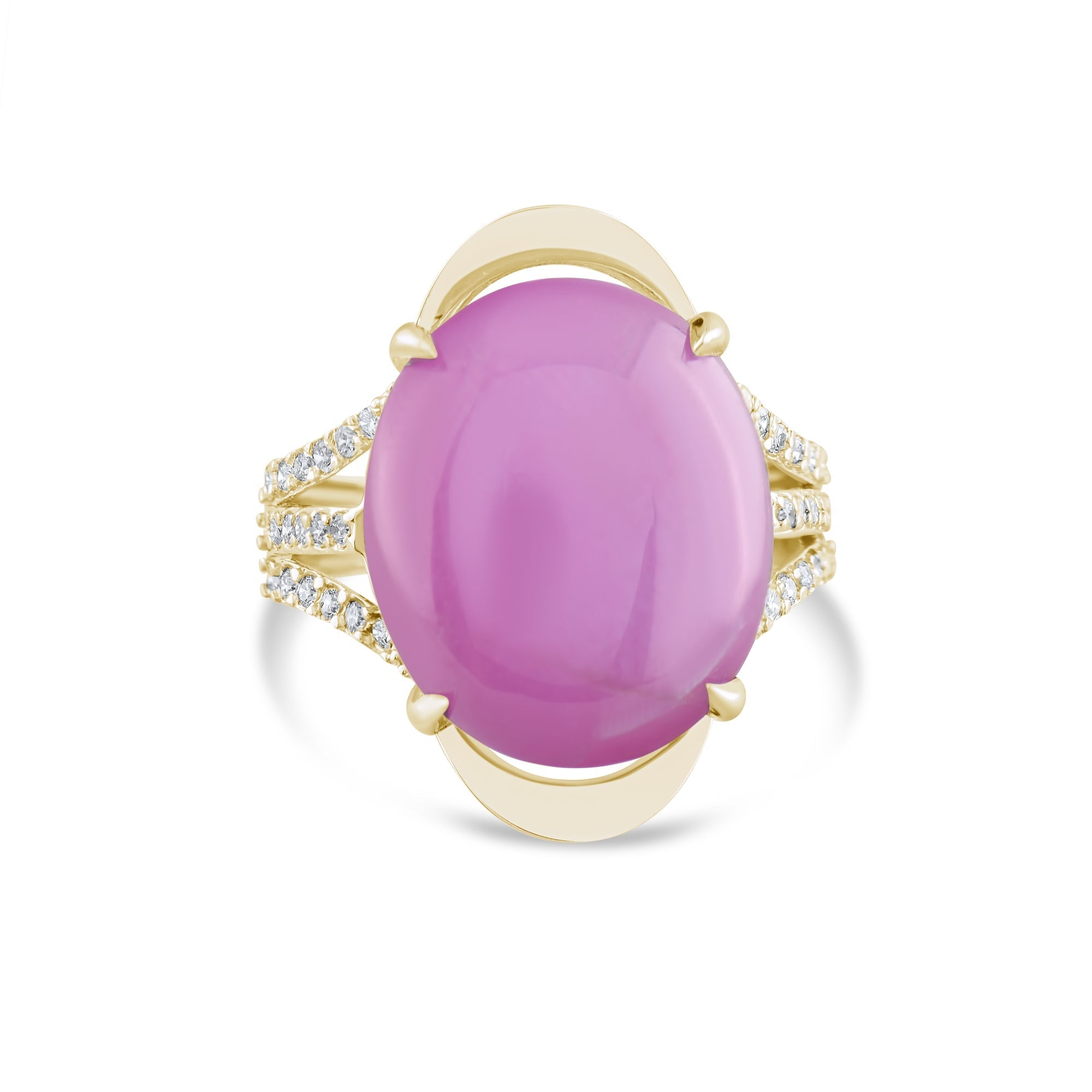 18.68 Carat Natural Diamond and Tourmaline Ring – Fine Jewelry Design - Gold Stone Diamond