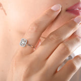 0.18 Carat Natural Baguette Diamond Ring – Fine Jewelry Design - Gold Stone Diamond