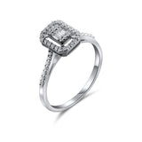 0.18 Carat Baguette Diamond Ring – Elegant Fine Jewelry Design - Gold Stone Diamond