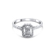 0.18 Carat Baguette Diamond Ring – Elegant Fine Jewelry Design - Gold Stone Diamond