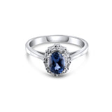 1.15 Carat Natural Diamond and Sapphire Ring – Fine Jewelry Design - Gold Stone Diamond
