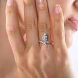 0.69 Carat Natural Diamond Snake Design Ring – Fine Jewelry Design - Gold Stone Diamond