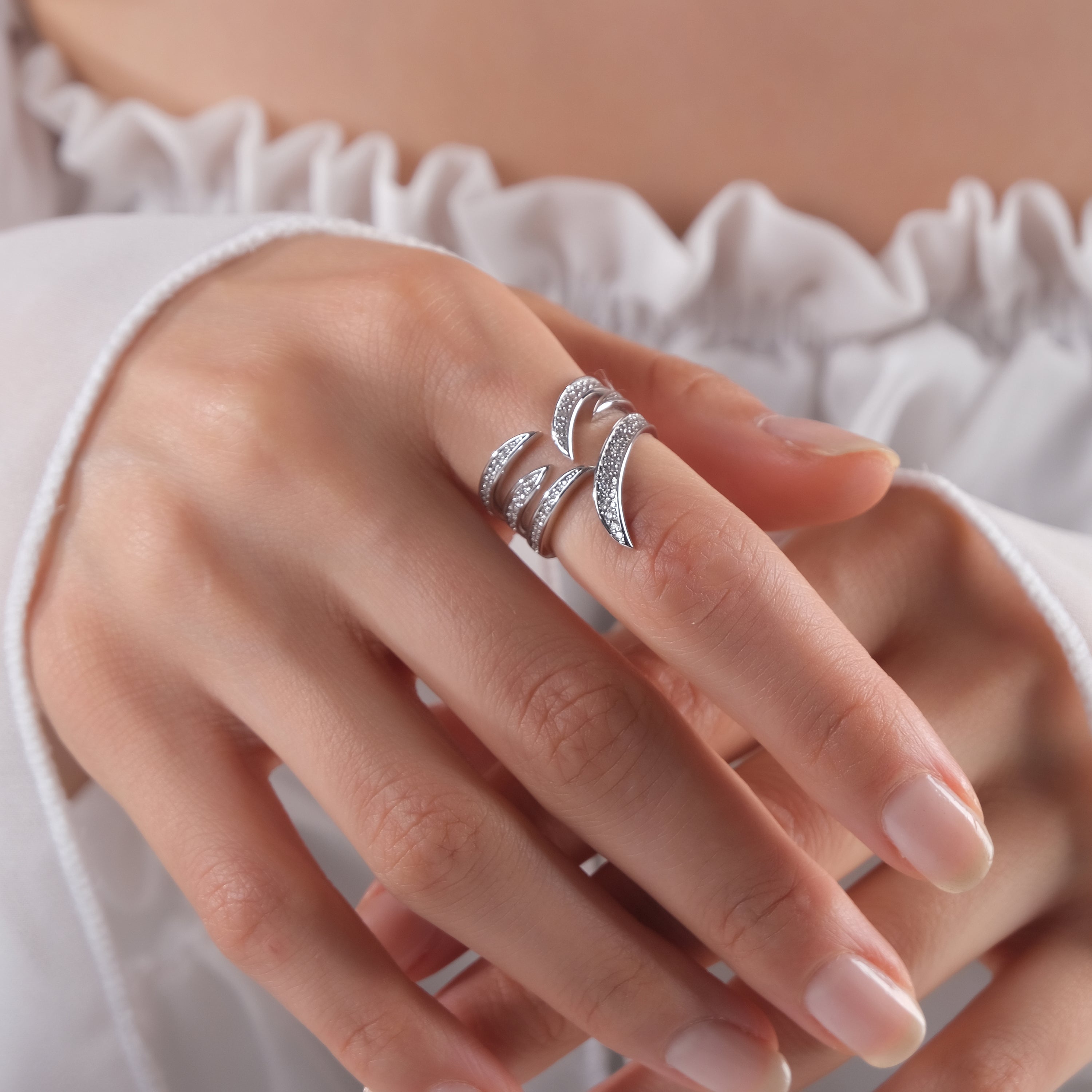 0.38 Carat Natural Diamond Ring – Fine Jewelry Design - Gold Stone Diamond
