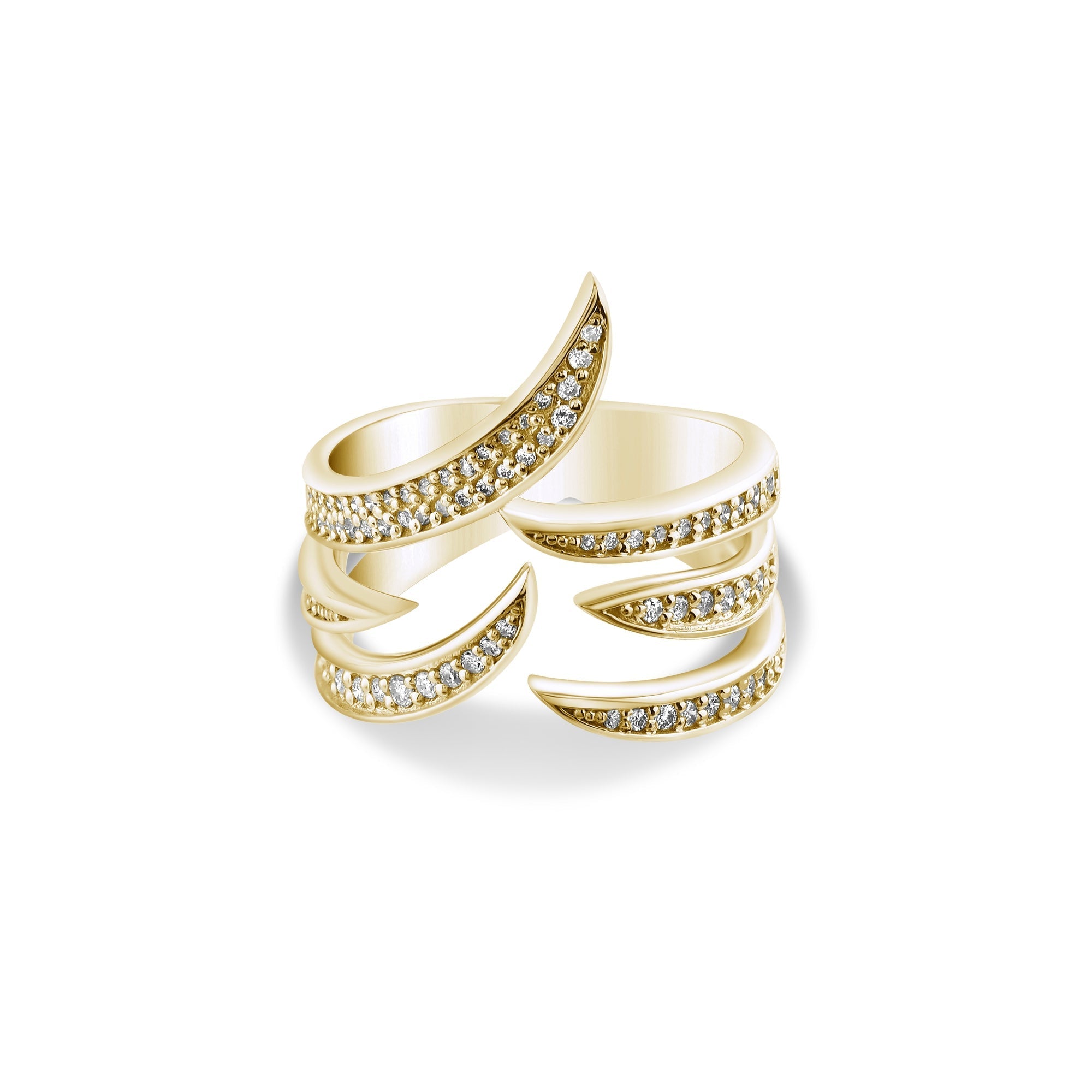 0.38 Carat Natural Diamond Ring – Fine Jewelry Design - Gold Stone Diamond