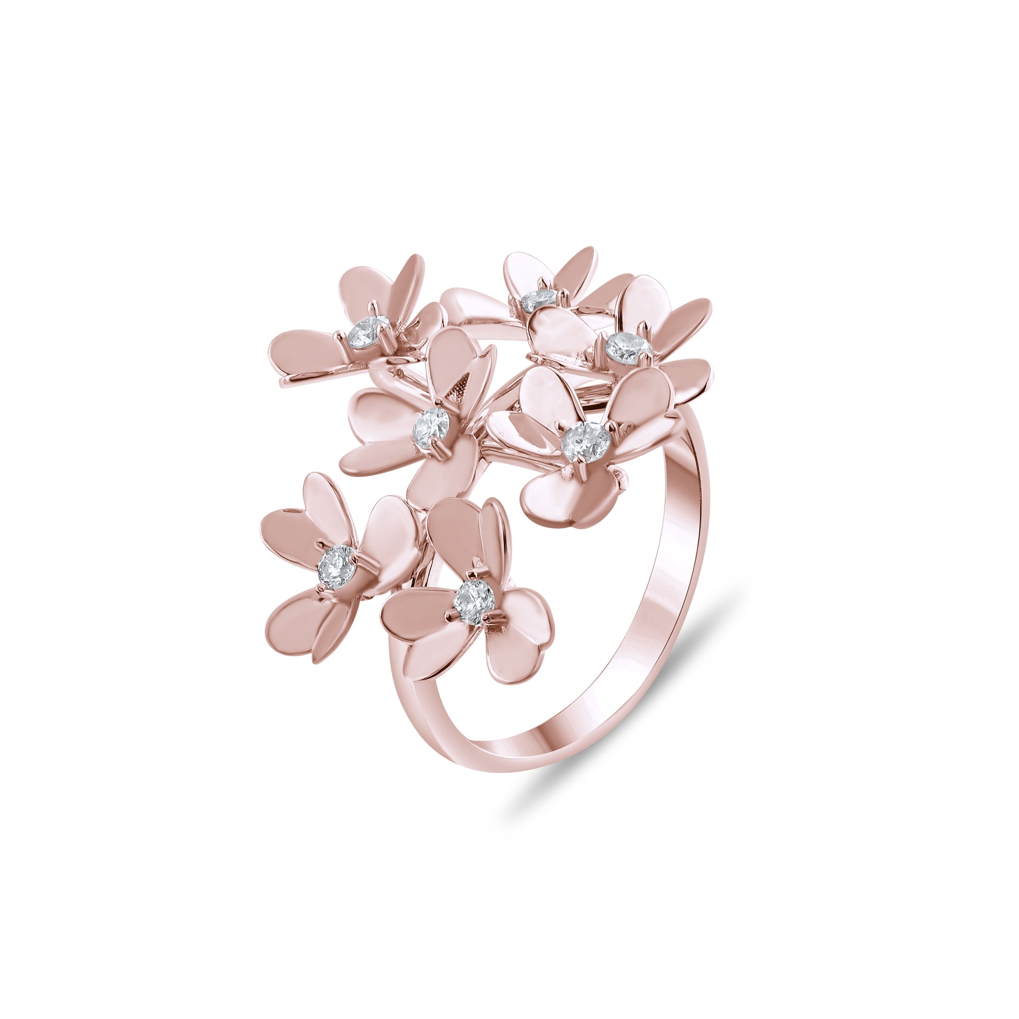 0.26 Carat Natural Diamond Ring – Fine Jewelry Design - Gold Stone Diamond