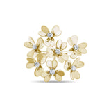 0.22 Carat Natural Diamond Ring – Fine Jewelry Design - Gold Stone Diamond