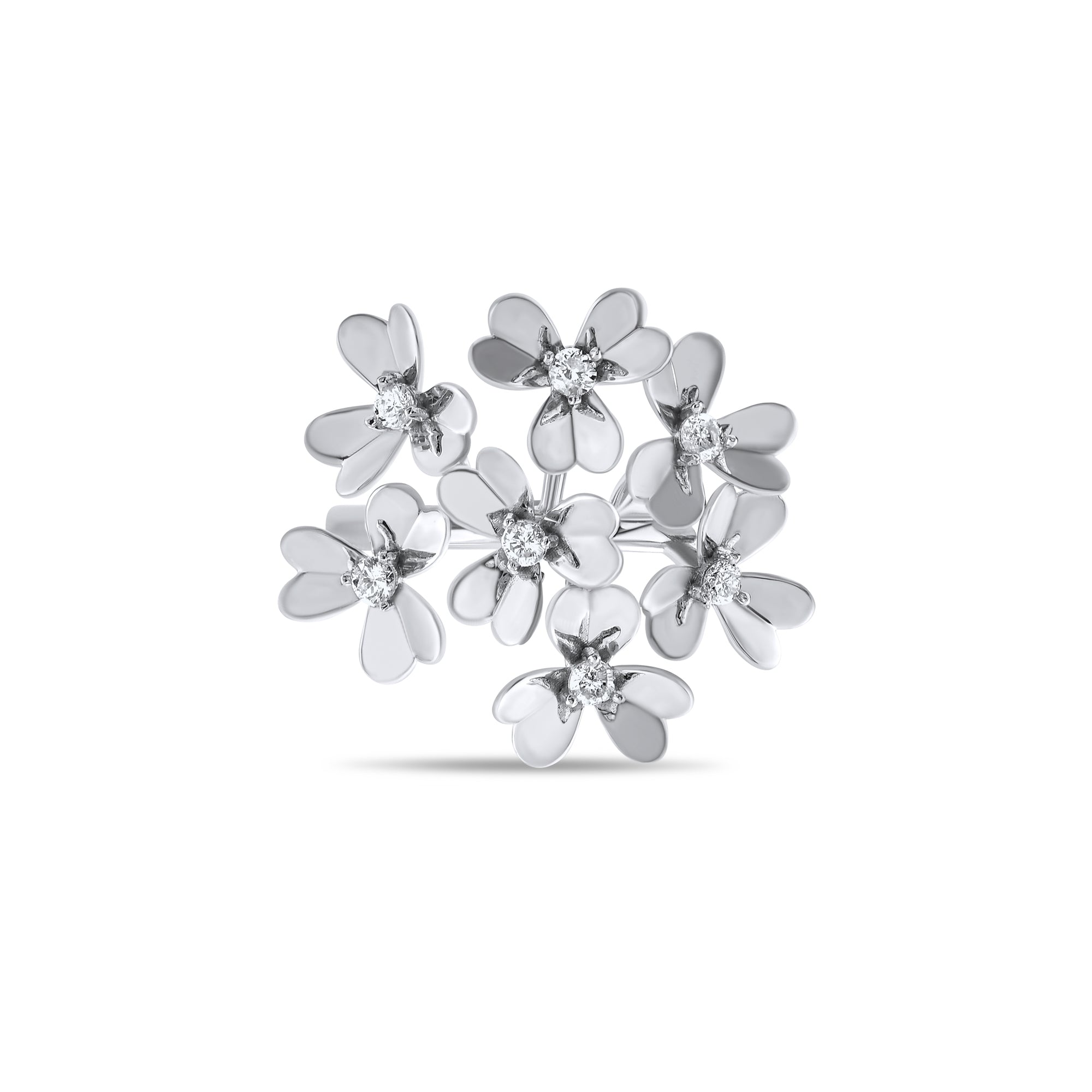 0.21 Carat Natural Diamond Ring – Fine Jewelry Design - Gold Stone Diamond