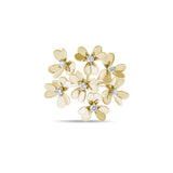 0.21 Carat Natural Diamond Ring – Fine Jewelry Design - Gold Stone Diamond