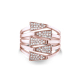 0.42 Carat Natural Diamond Ring – Fine Jewelry Design - Gold Stone Diamond