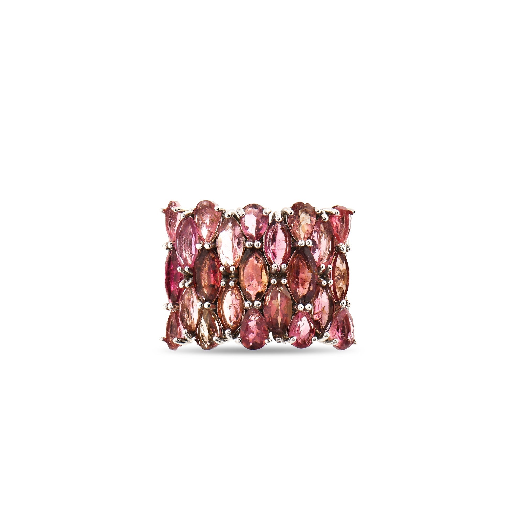 4.86 Carat Natural Tourmaline Ring – Elegant Fine Jewelry Design - Gold Stone Diamond