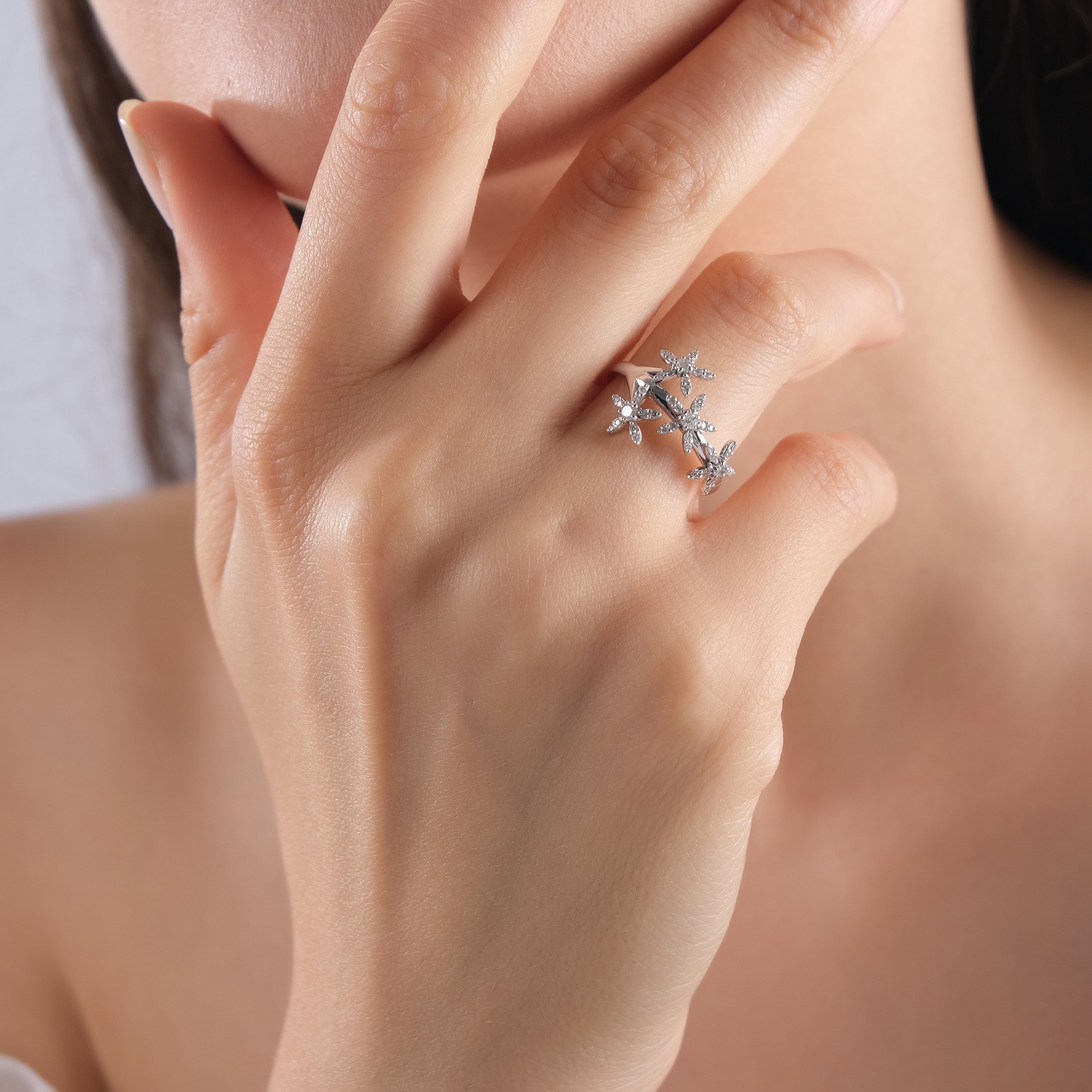 0.29 Carat Natural Diamond Ring – Elegant Fine Jewelry Design - Gold Stone Diamond
