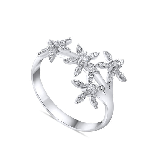 0.32 Carat Natural Diamond Ring – Fine Jewelry Design - Gold Stone Diamond