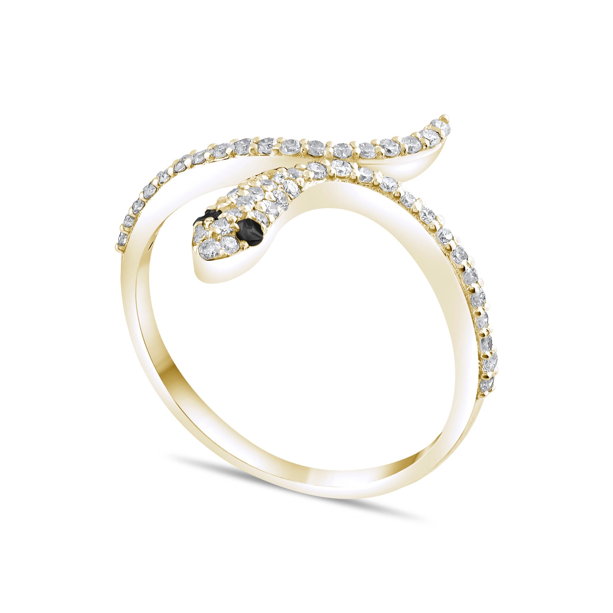0.32 Carat Natural Diamond Ring – Elegant Fine Jewelry Design - Gold Stone Diamond