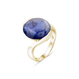 10.02 Carat Natural Diamond and Tanzanite Ring – Fine Jewelry Design - Gold Stone Diamond