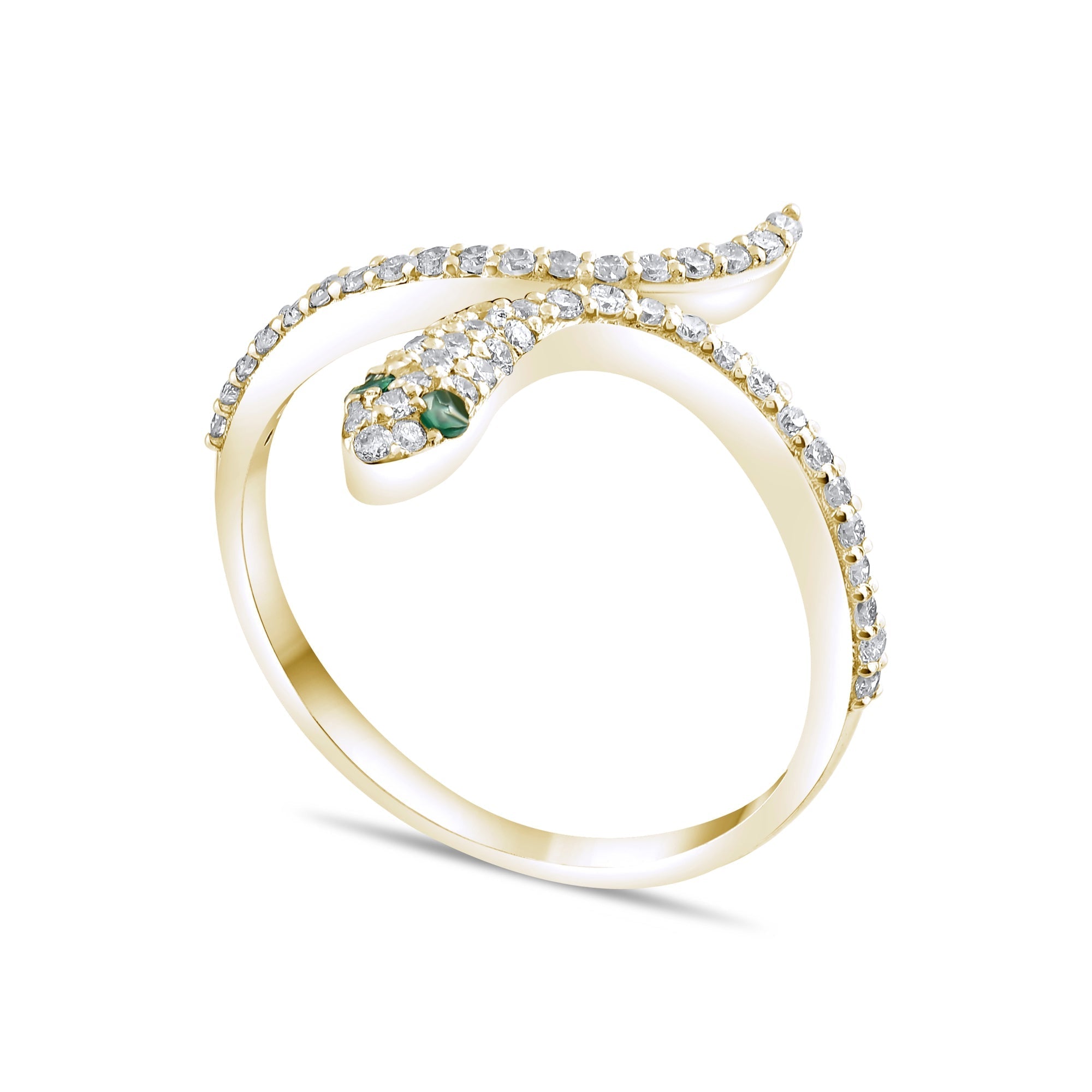 0.35 Carat Natural Diamond Ring – Elegant Fine Jewelry Design - Gold Stone Diamond