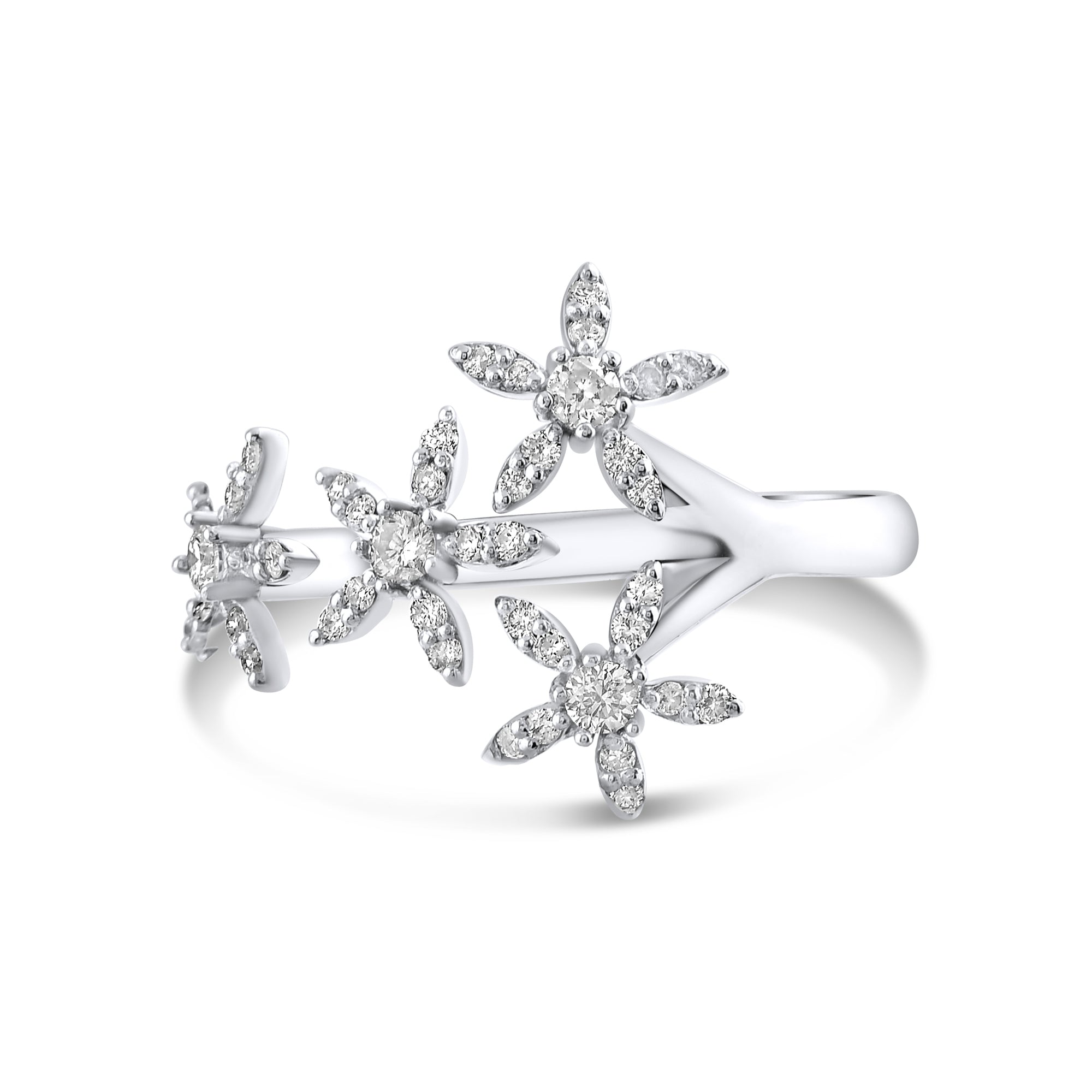 0.29 Carat Natural Diamond Ring – Elegant Fine Jewelry Design - Gold Stone Diamond