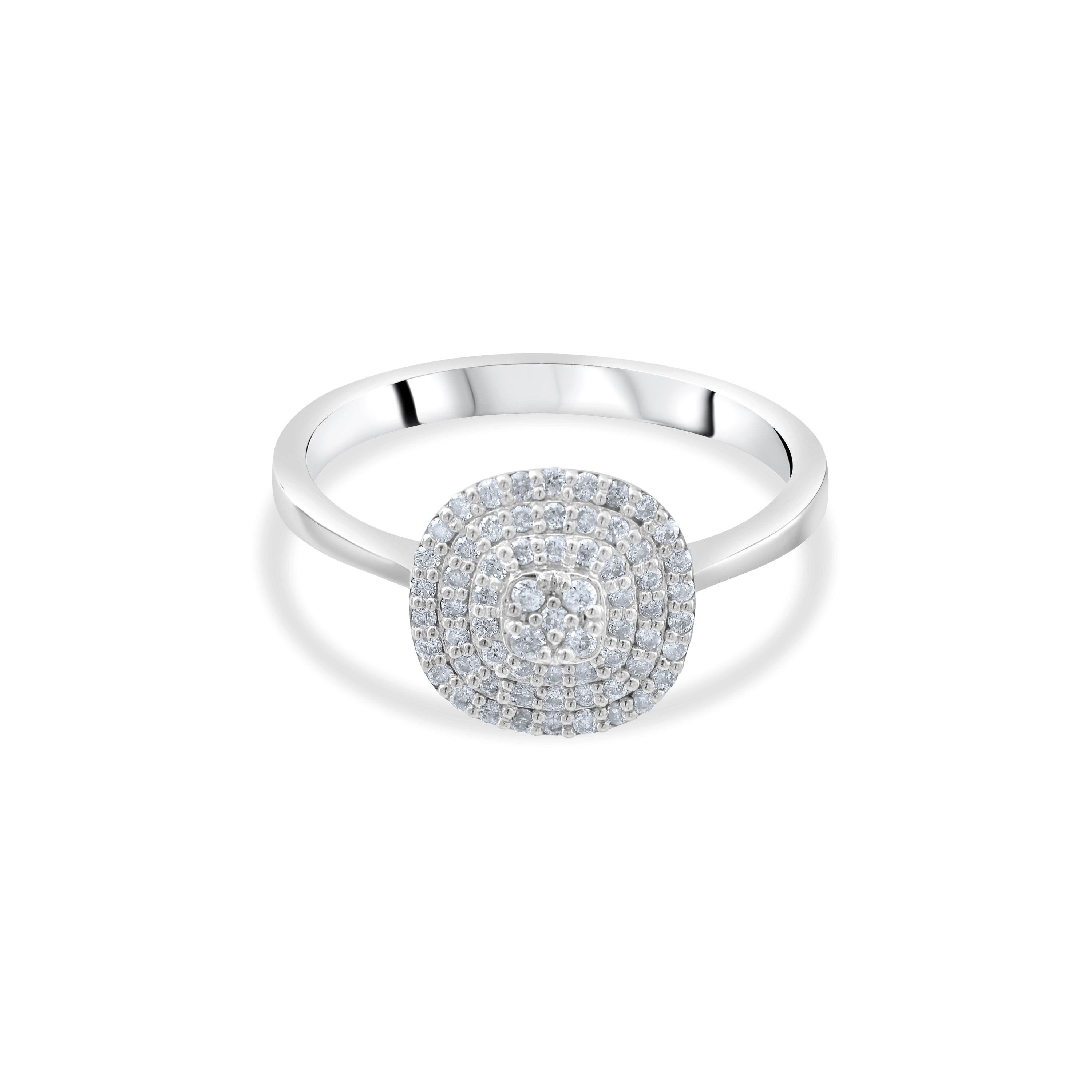 0.25 Carat Natural Diamond Ring – Fine Jewelry Design - Gold Stone Diamond
