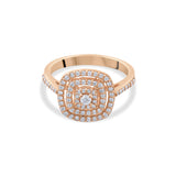 0.46 Carat Natural Diamond Ring – Fine Jewelry Design - Gold Stone Diamond