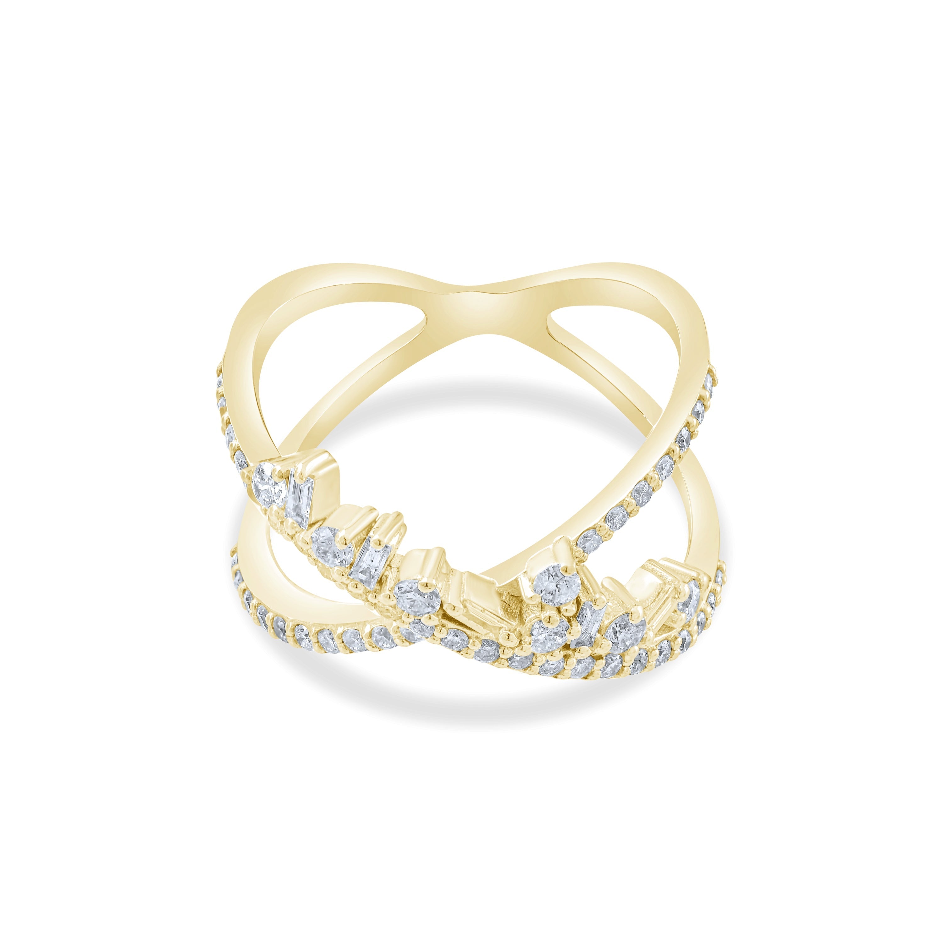 0.64 Carat Natural Diamond Ring – Fine Jewelry Design - Gold Stone Diamond