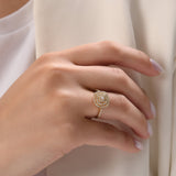 0.32 Carat Natural Diamond Ring – Fine Jewelry Design - Gold Stone Diamond