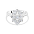 0.14 Carat Natural Diamond Ring – Fine Jewelry Design - Gold Stone Diamond