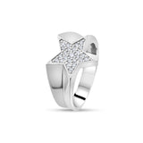 0.13 Carat Natural Diamond Ring – Fine Jewelry Design - Gold Stone Diamond