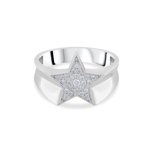 0.13 Carat Natural Diamond Ring – Fine Jewelry Design - Gold Stone Diamond
