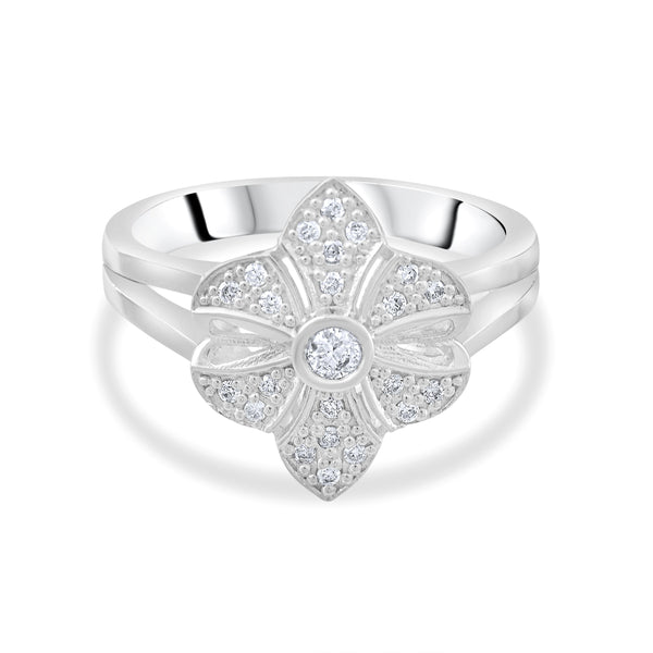 0.15 Carat Natural Diamond Ring – Fine Jewelry Design