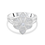0.15 Carat Natural Diamond Ring – Fine Jewelry Design - Gold Stone Diamond