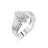 0.17 Carat Natural Diamond Ring – Fine Jewelry Design - Gold Stone Diamond