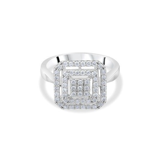 0.48 Carat Natural Diamond Ring – Fine Jewelry Design - Gold Stone Diamond