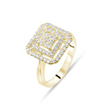0.48 Carat Natural Diamond Ring – Fine Jewelry Design - Gold Stone Diamond