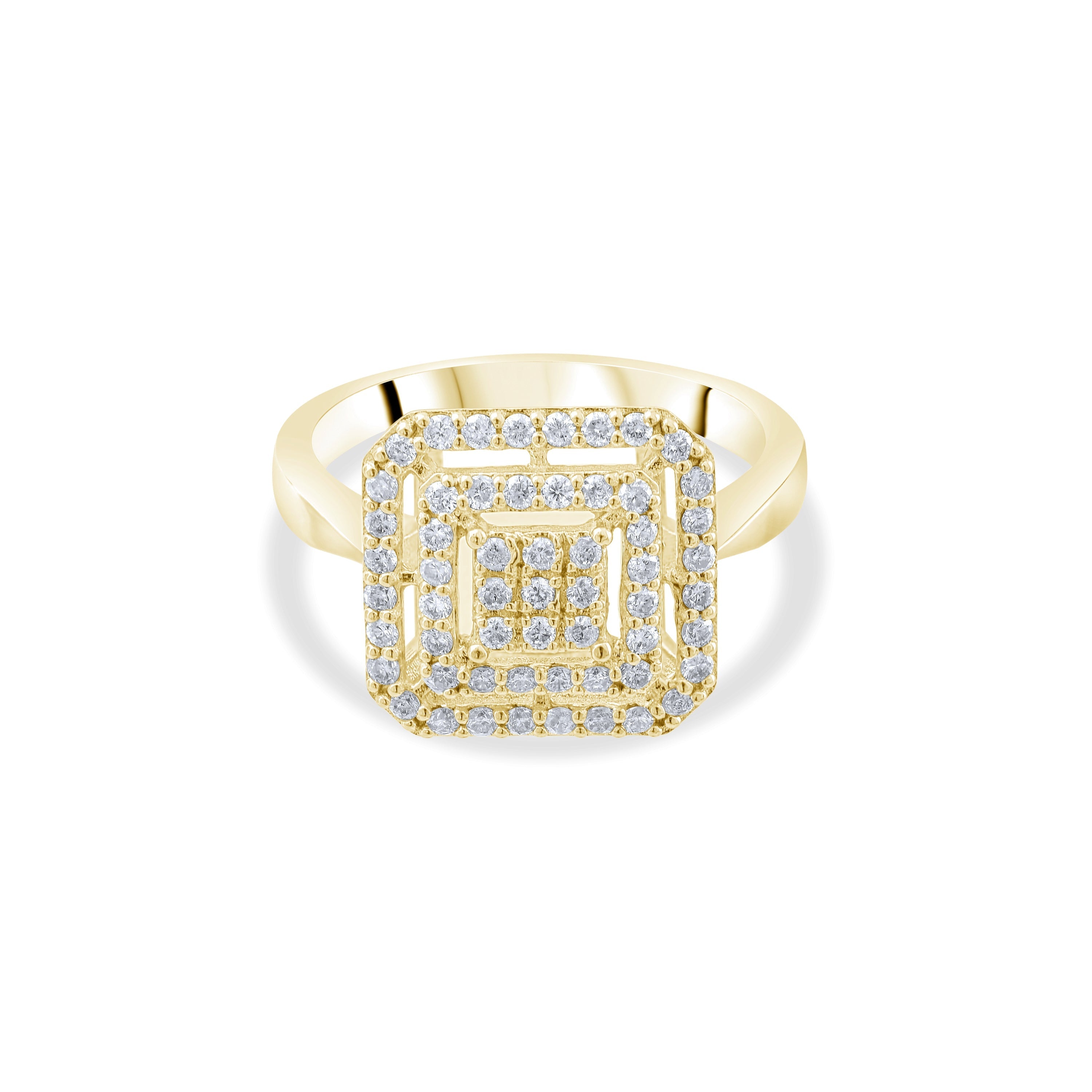 0.48 Carat Natural Diamond Ring – Fine Jewelry Design - Gold Stone Diamond