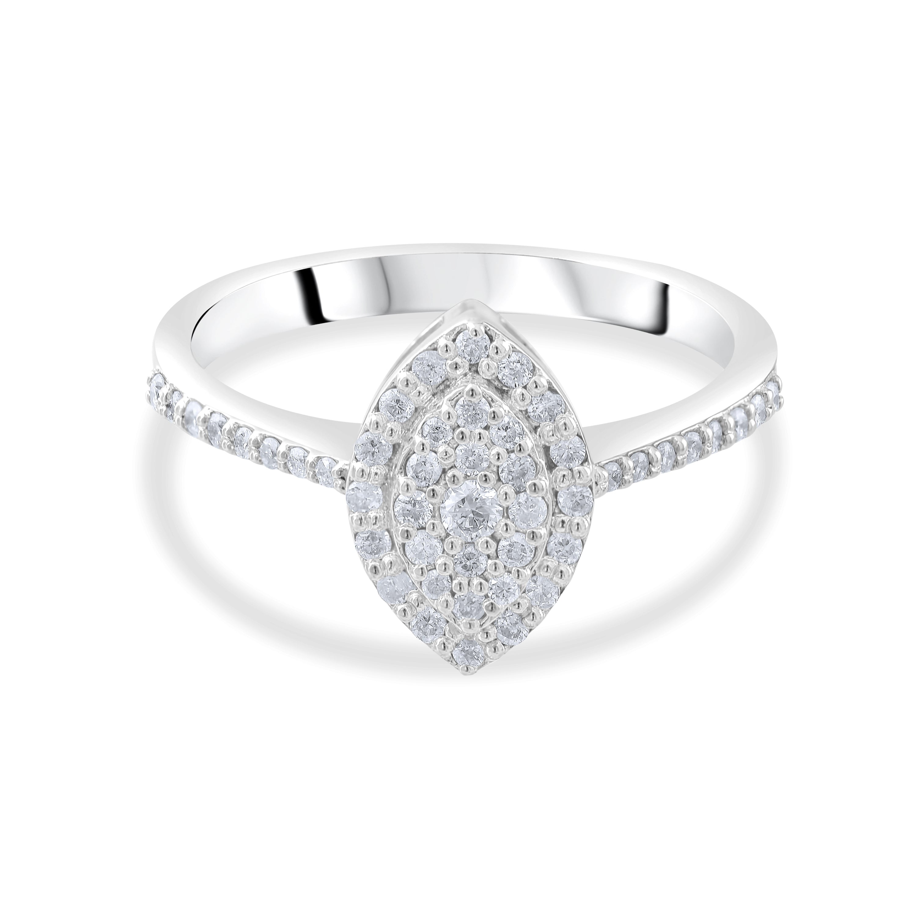 0.35 Carat Natural Diamond Ring – Fine Jewelry Design - Gold Stone Diamond