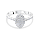 0.35 Carat Natural Diamond Ring – Fine Jewelry Design - Gold Stone Diamond