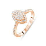 0.35 Carat Natural Diamond Ring – Fine Jewelry Design - Gold Stone Diamond