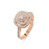 0.46 Carat Natural Diamond Ring – Fine Jewelry Design - Gold Stone Diamond