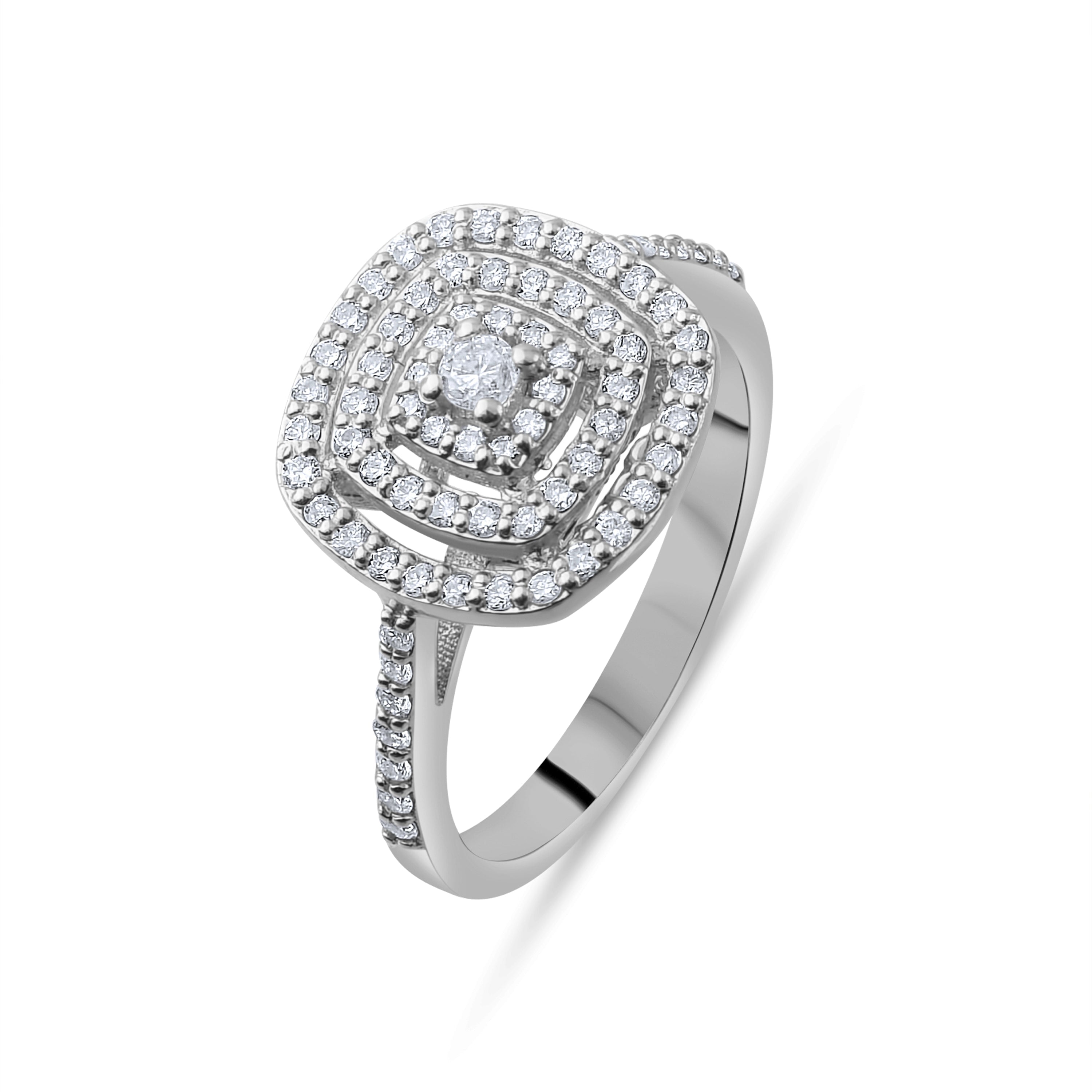 0.32 Carat Natural Diamond Ring – Fine Jewelry Design - Gold Stone Diamond