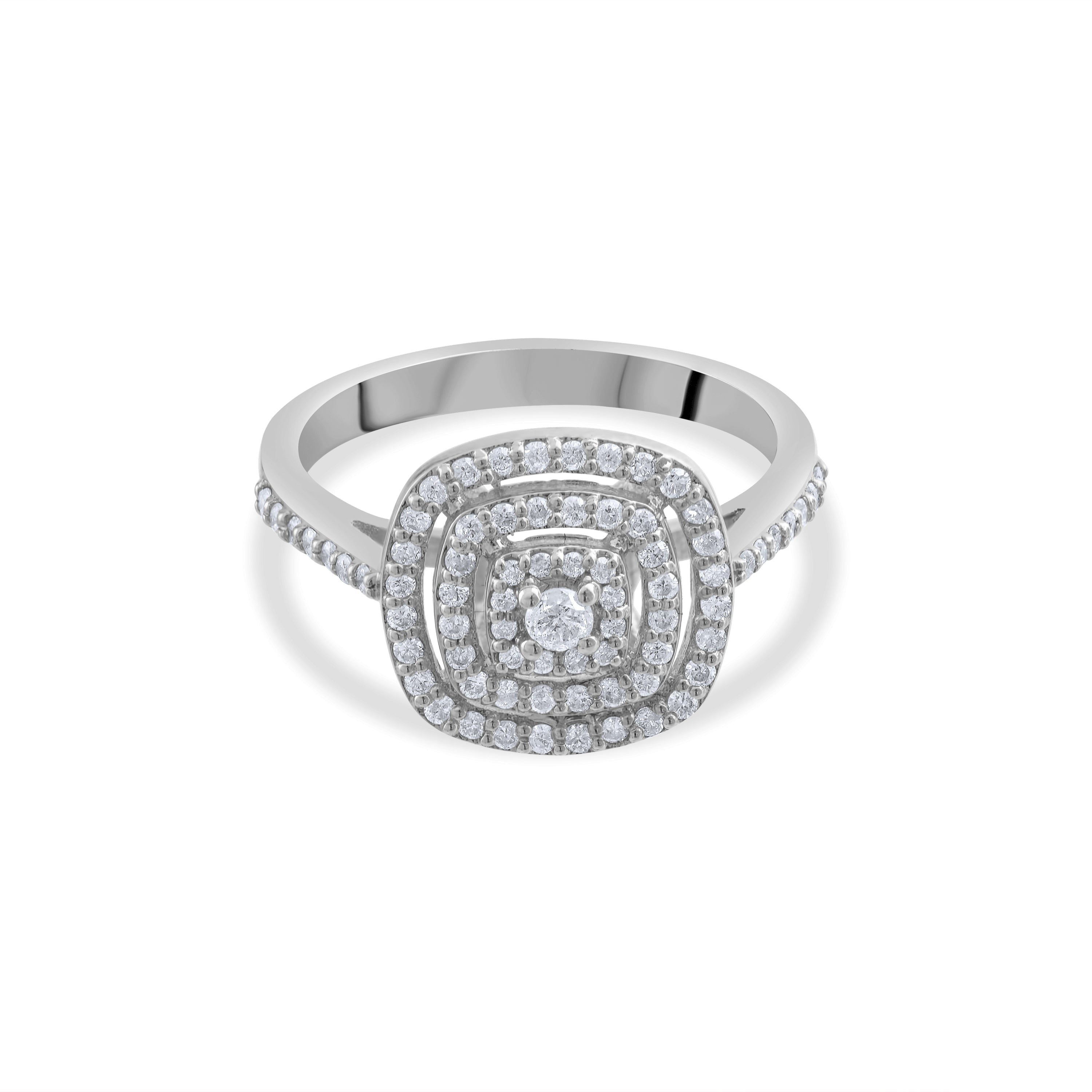 0.32 Carat Natural Diamond Ring – Fine Jewelry Design - Gold Stone Diamond