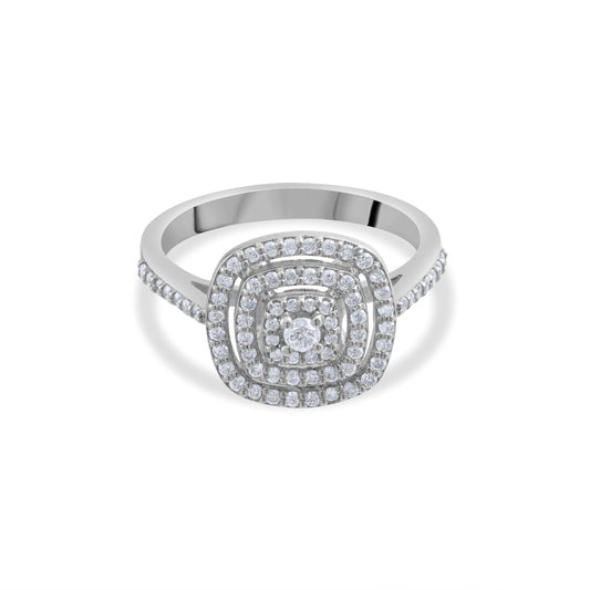 0.32 Carat Natural Diamond Ring – Fine Jewelry Design - Gold Stone Diamond