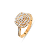 0.32 Carat Natural Diamond Ring – Fine Jewelry Design - Gold Stone Diamond