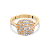 0.32 Carat Natural Diamond Ring – Fine Jewelry Design - Gold Stone Diamond