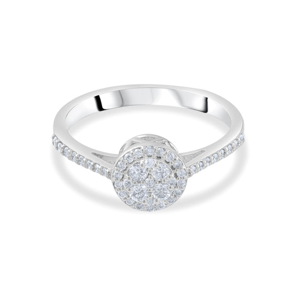 0.32 Carat Natural Diamond Ring – Fine Jewelry Design