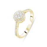 0.32 Carat Natural Diamond Ring – Fine Jewelry Design - Gold Stone Diamond